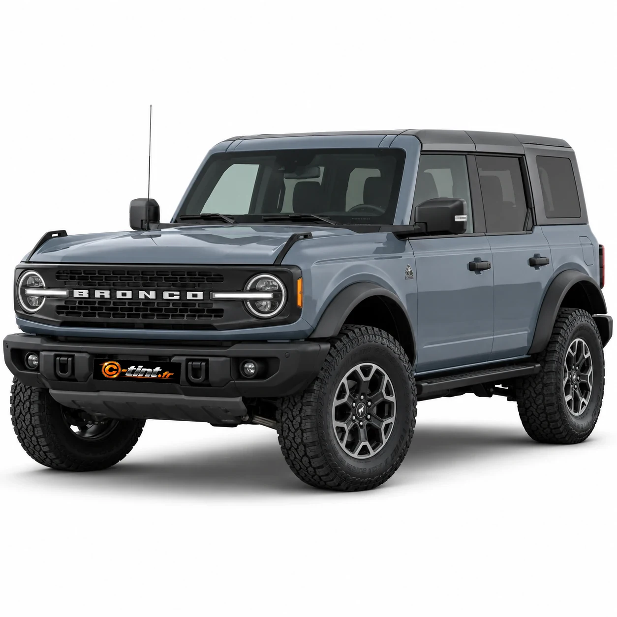 Ford Bronco Génération 6 · Hard Top 4 portes — vue trois-quarts avant