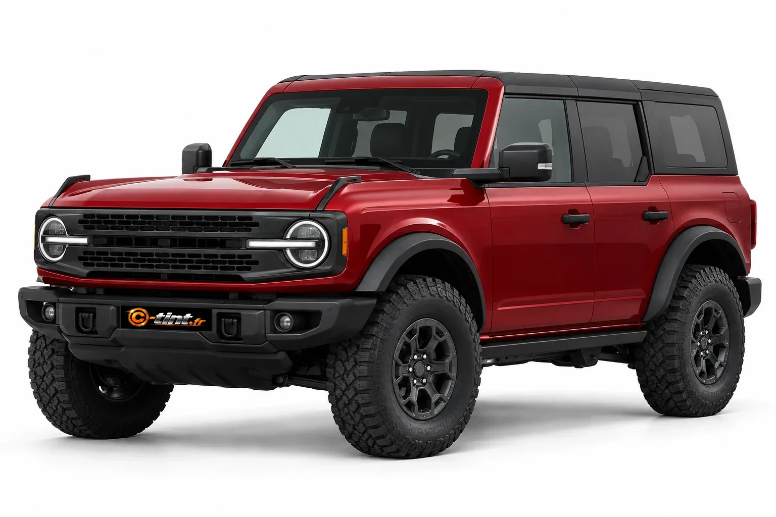 Ford Bronco Génération 6 · Long 5 portes — vue trois-quarts avant