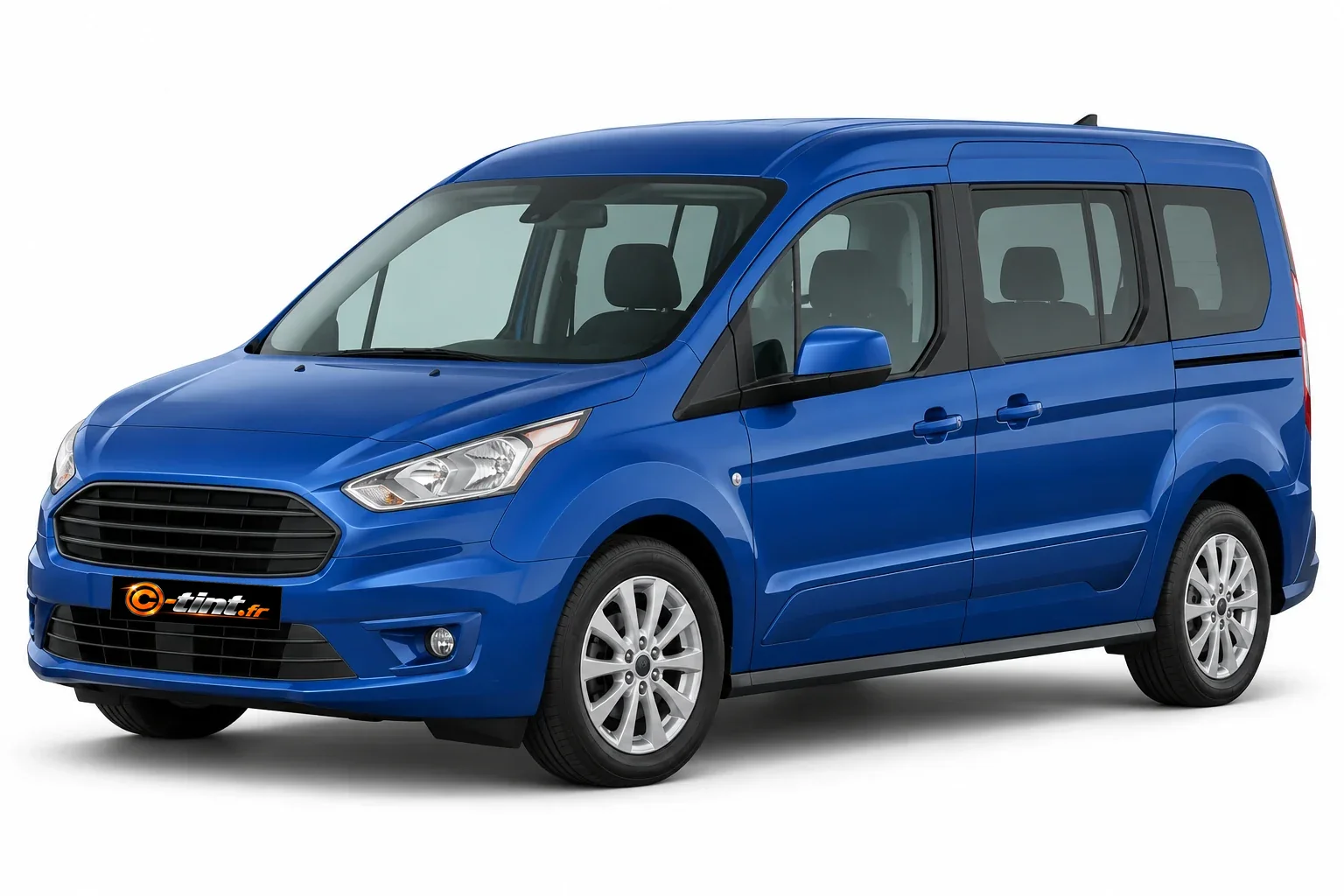 Ford Tourneo Connect Génération 2 · vitres descendantes avec hayon · Tourneo 5 portes — vue trois-quarts avant