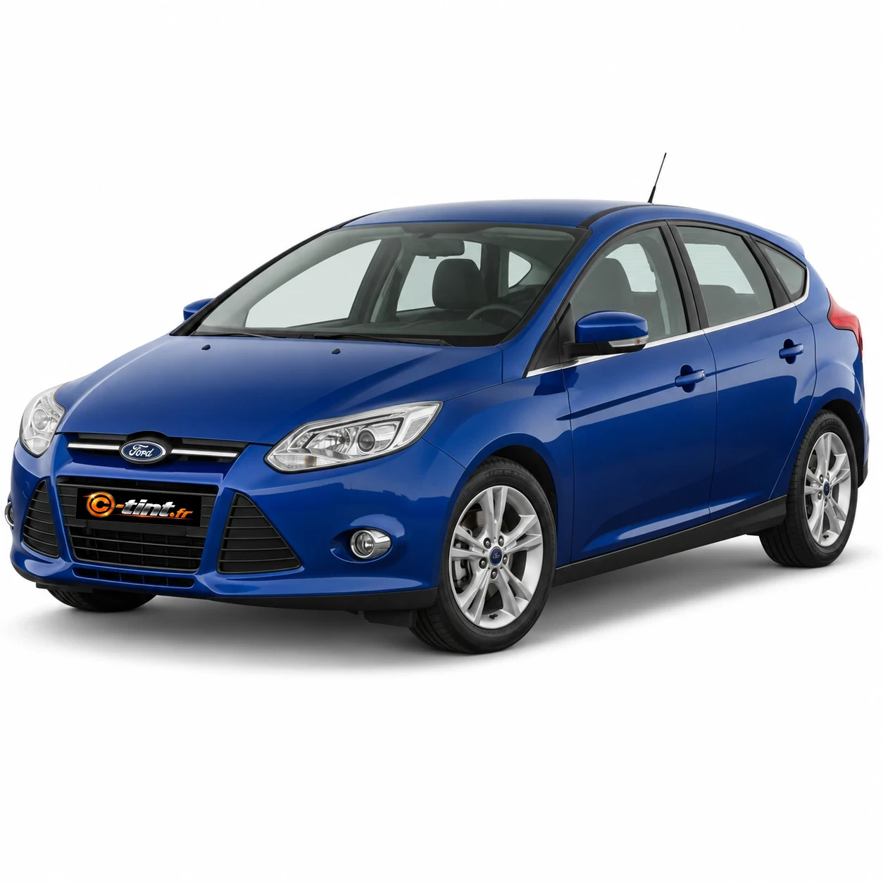 Ford Focus Génération 3 · phase 2 · 5 portes — vue trois-quarts avant