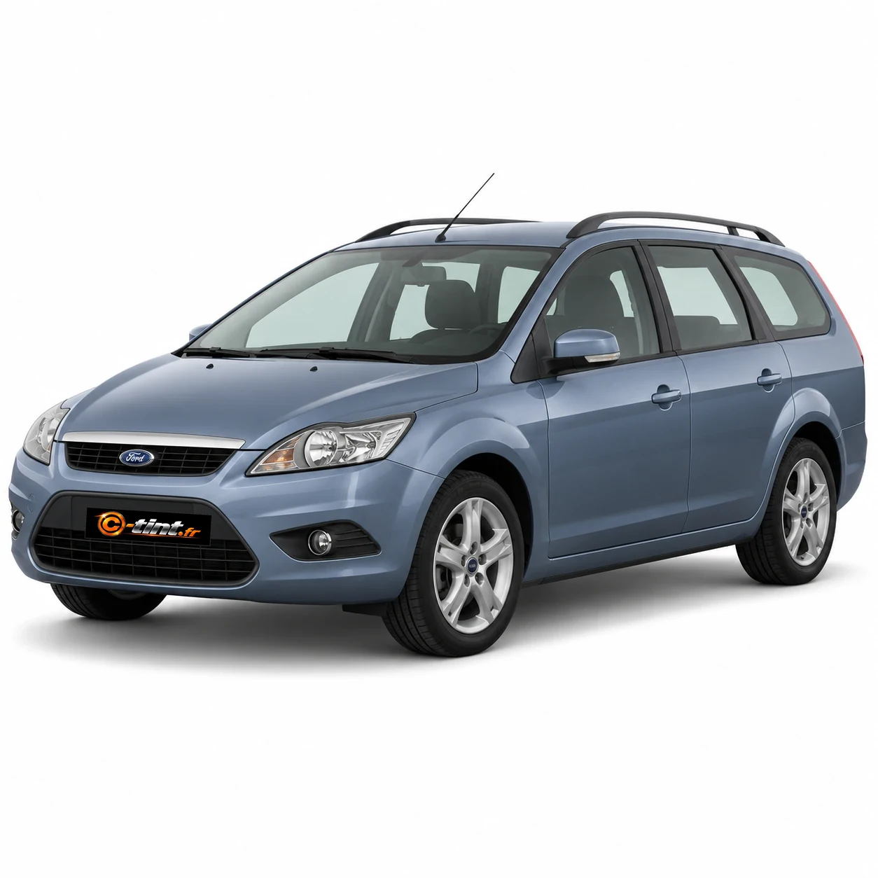 Ford Focus Génération 2 · Break 5 portes — vue trois-quarts avant