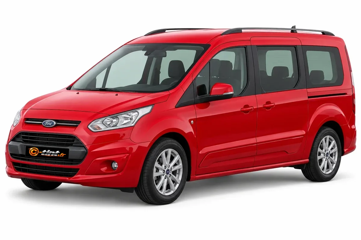 Ford Grand Tourneo Connect Génération 2 · vitres fixes avec hayon · Tourneo 5 portes — vue trois-quarts avant