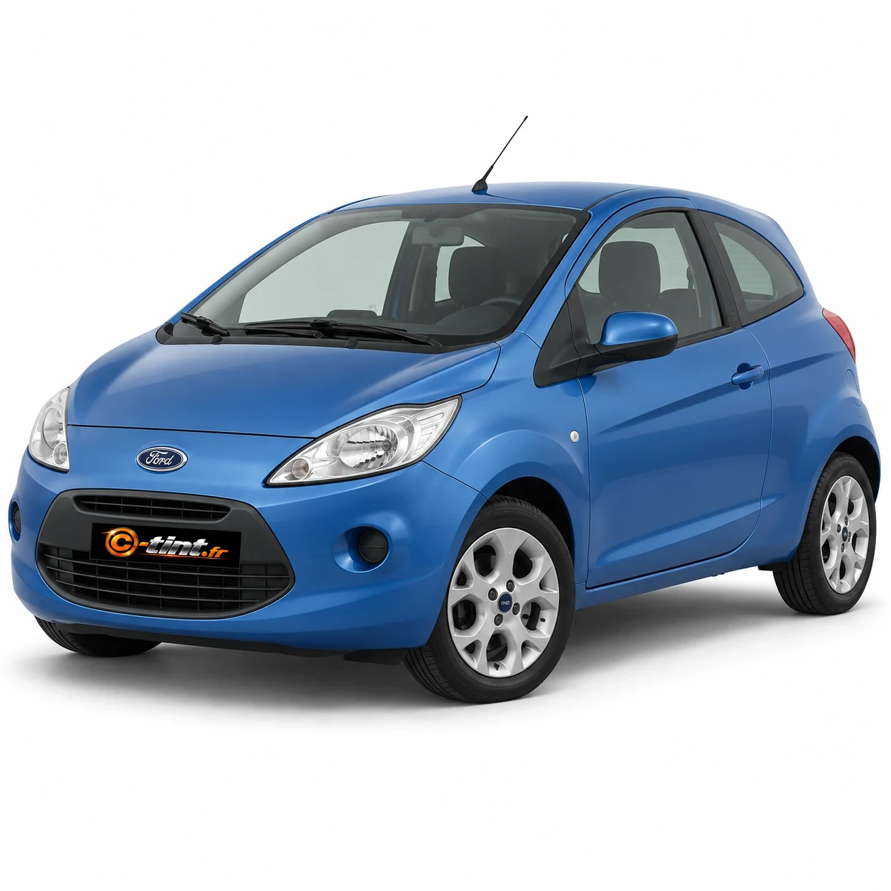 Ford Ka Génération 2 · 3 portes — vue trois-quarts avant