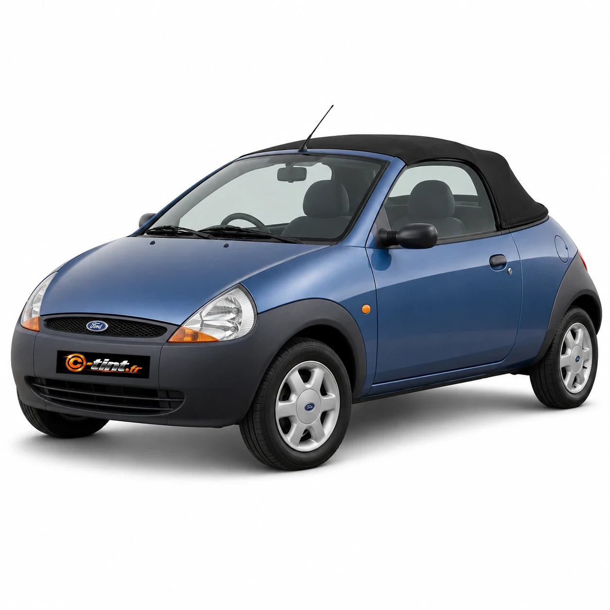 Ford Ka Génération 1 · Cabriolet 2 portes — vue trois-quarts avant