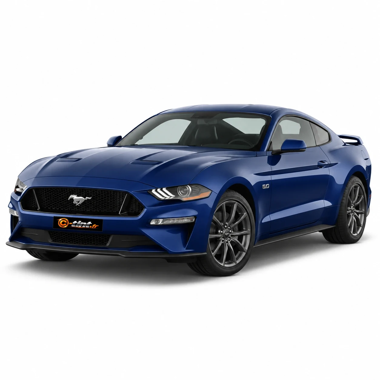 Ford Mustang Génération 6 · Coupe 2 portes — vue trois-quarts avant