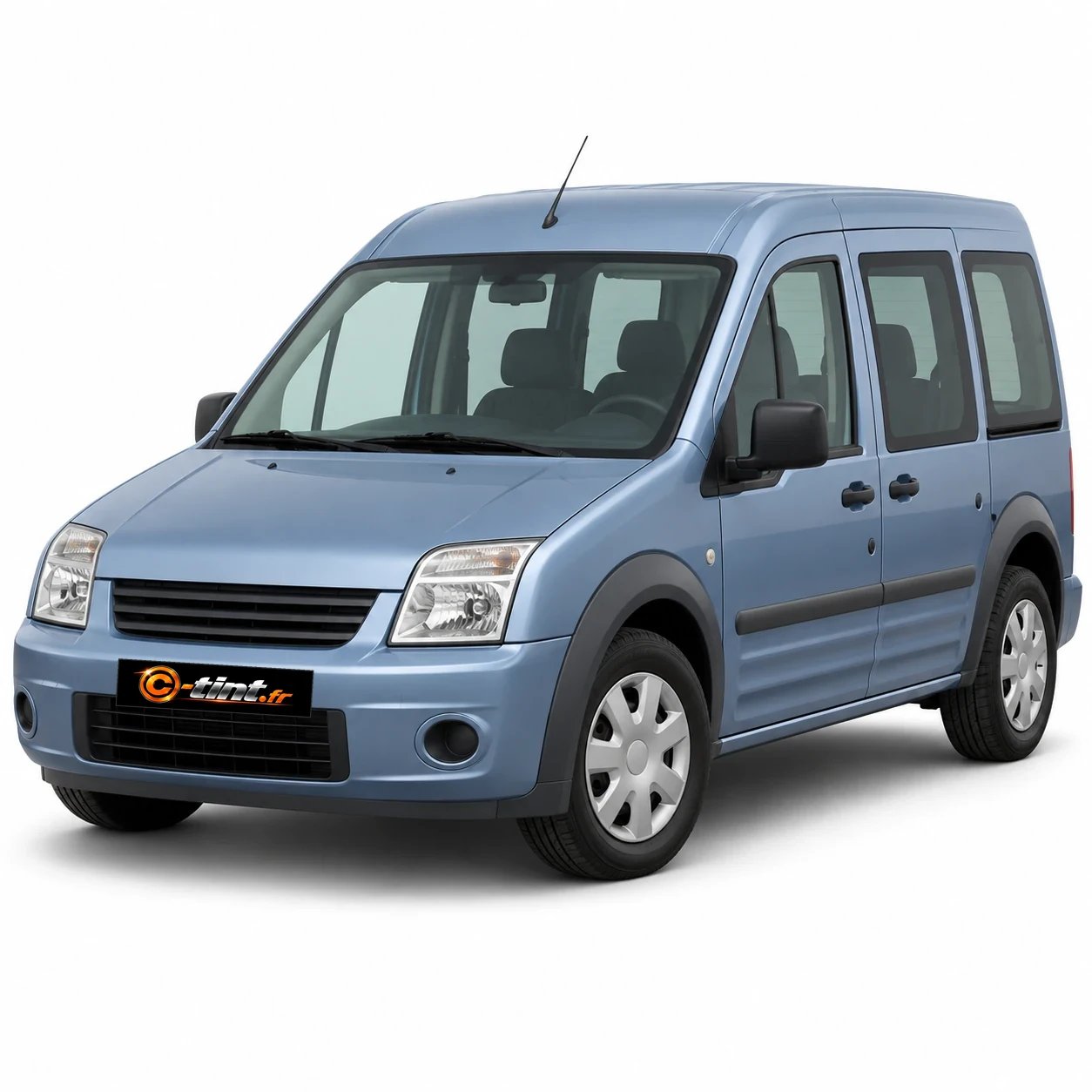 Ford Tourneo Connect Génération 1 · Connect 6 portes — vue trois-quarts avant
