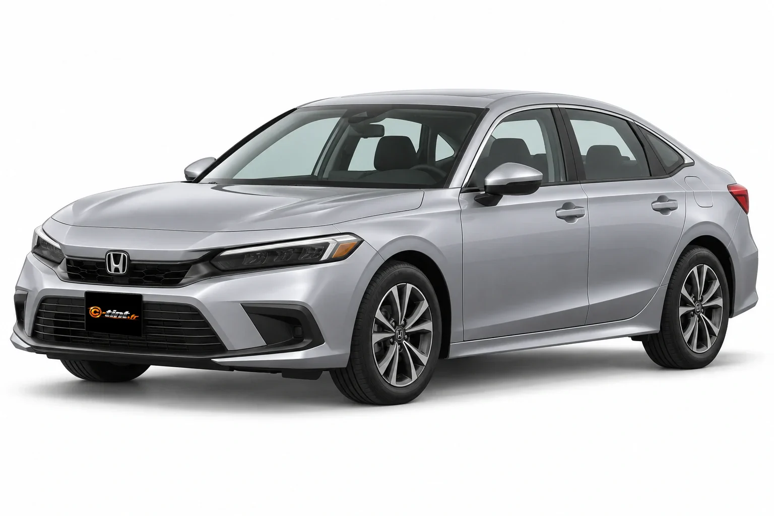 Honda Civic FE — Génération 11 — Berline, Berline (4 portes) — vue trois-quarts avant