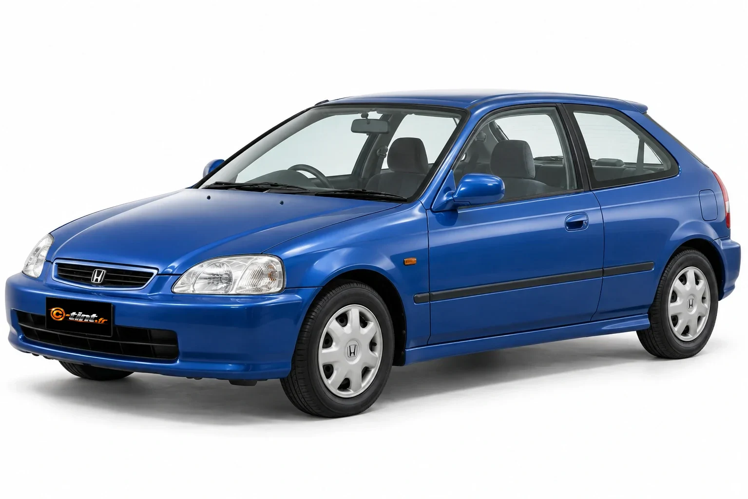 Honda Civic EJ/EK — Génération 6 — Hatchback, Hayon (3 portes) — vue trois-quarts avant