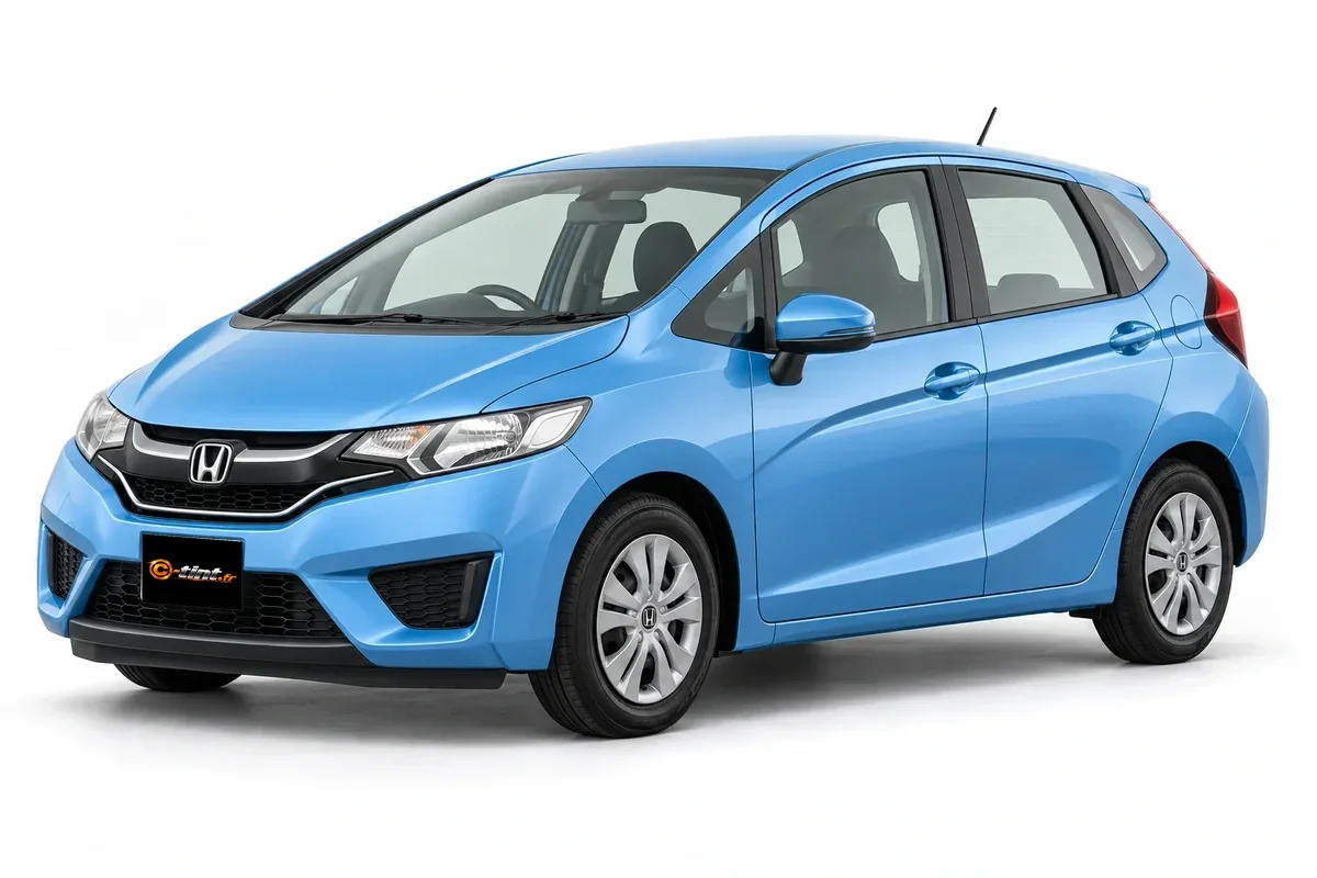 Honda Fit GK/GP — Génération 3, Citadine à hayon (5 portes) — vue trois-quarts avant