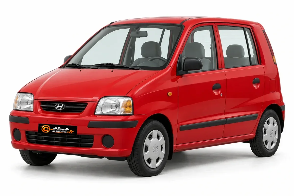 Hyundai Atos MX — Génération 1, Berline à hayon (5 portes) — vue trois-quarts avant