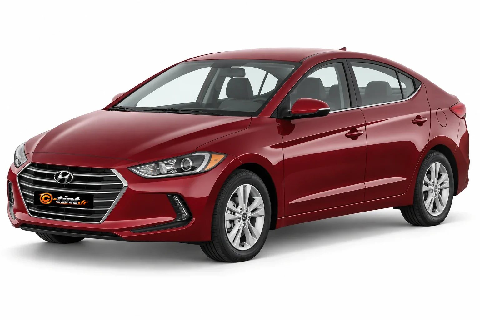 Hyundai Elantra AD — Génération 6 — Berline, Berline (4 portes) — vue trois-quarts avant