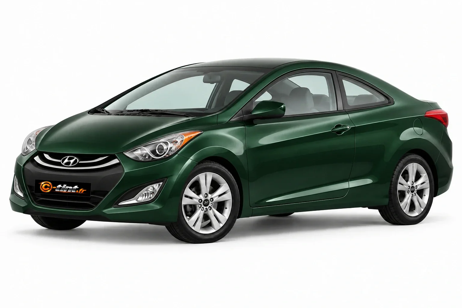 Hyundai Elantra JK — Génération 5 — Coupé, Coupé tricorps (2 portes) — vue trois-quarts avant