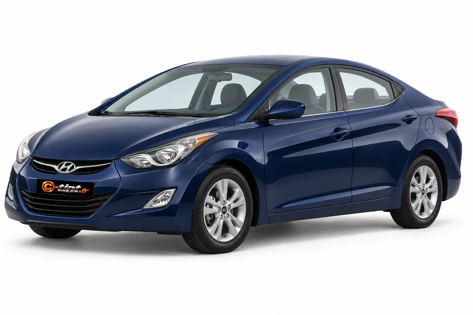 Hyundai Elantra MD/UD — Génération 5 — Berline, Berline (4 portes) — vue trois-quarts avant