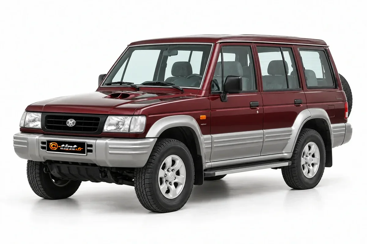 Hyundai Galloper JK — Long, 4x4 long (5 portes) — vue trois-quarts avant