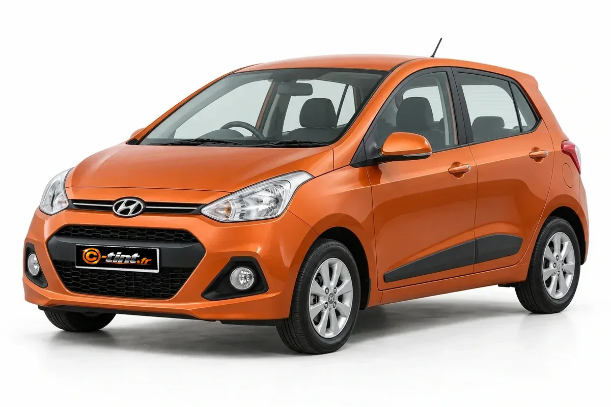 Hyundai Grand i10 BA — Génération 1 Grand i10, Citadine à hayon (5 portes) — vue trois-quarts avant