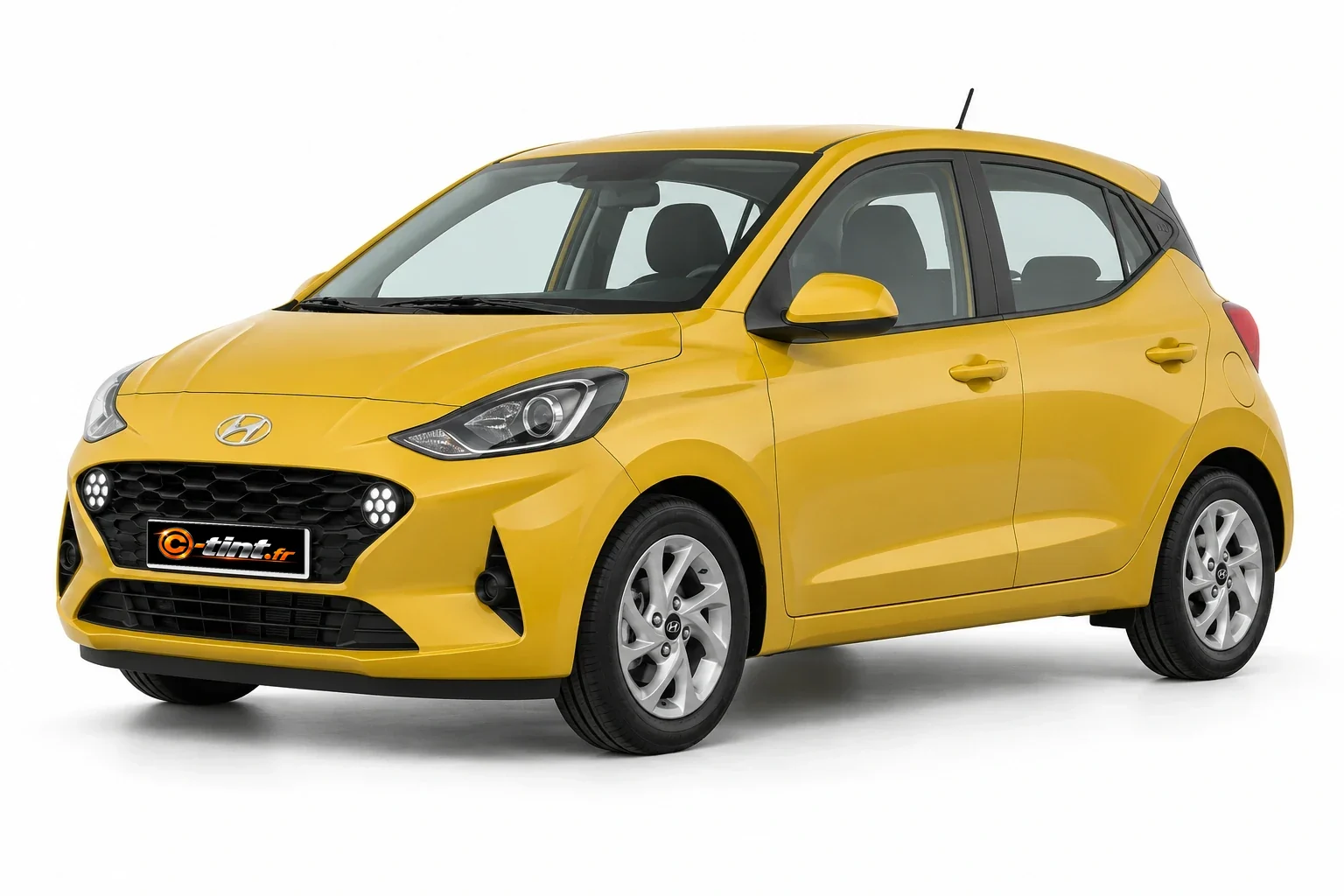 Hyundai i10 AC3 — Génération 3, Citadine à hayon (5 portes) — vue trois-quarts avant