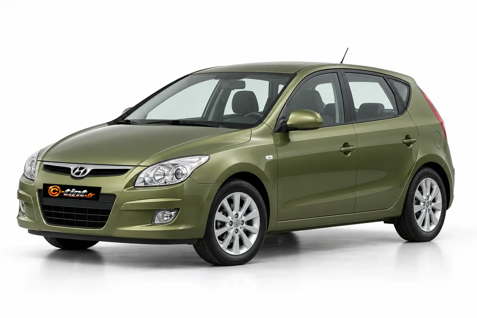 Hyundai i30 FD — Génération 1, Hatchback (5 portes) — vue trois-quarts avant