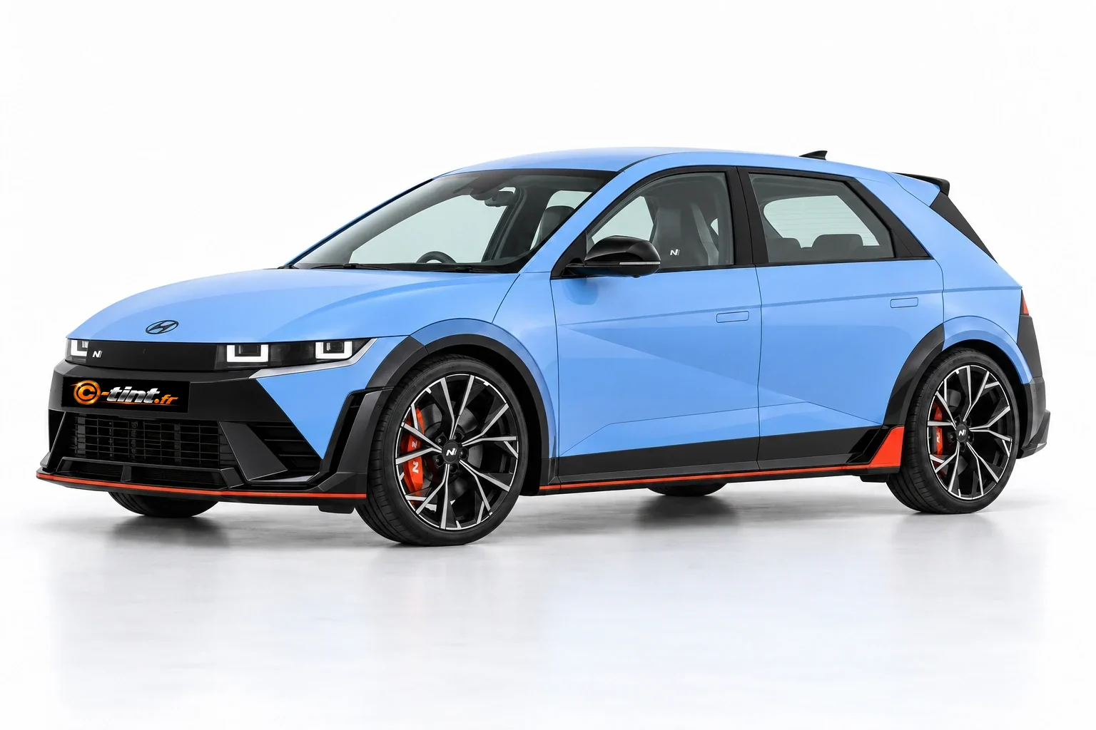 Hyundai Ioniq 5 NE N / NEN — Génération 1 — N, Crossover sportif N (5 portes) — vue trois-quarts avant