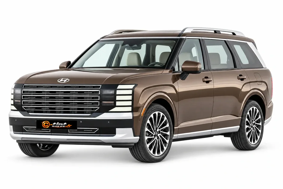 Hyundai Palisade LX3 — Génération 2, Grand SUV à hayon (5 portes) — vue trois-quarts avant