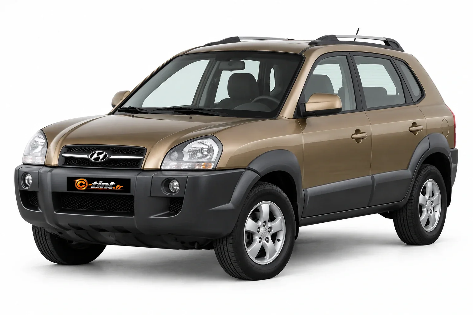 Hyundai Tucson JM — Génération 1, SUV à hayon (5 portes) — vue trois-quarts avant