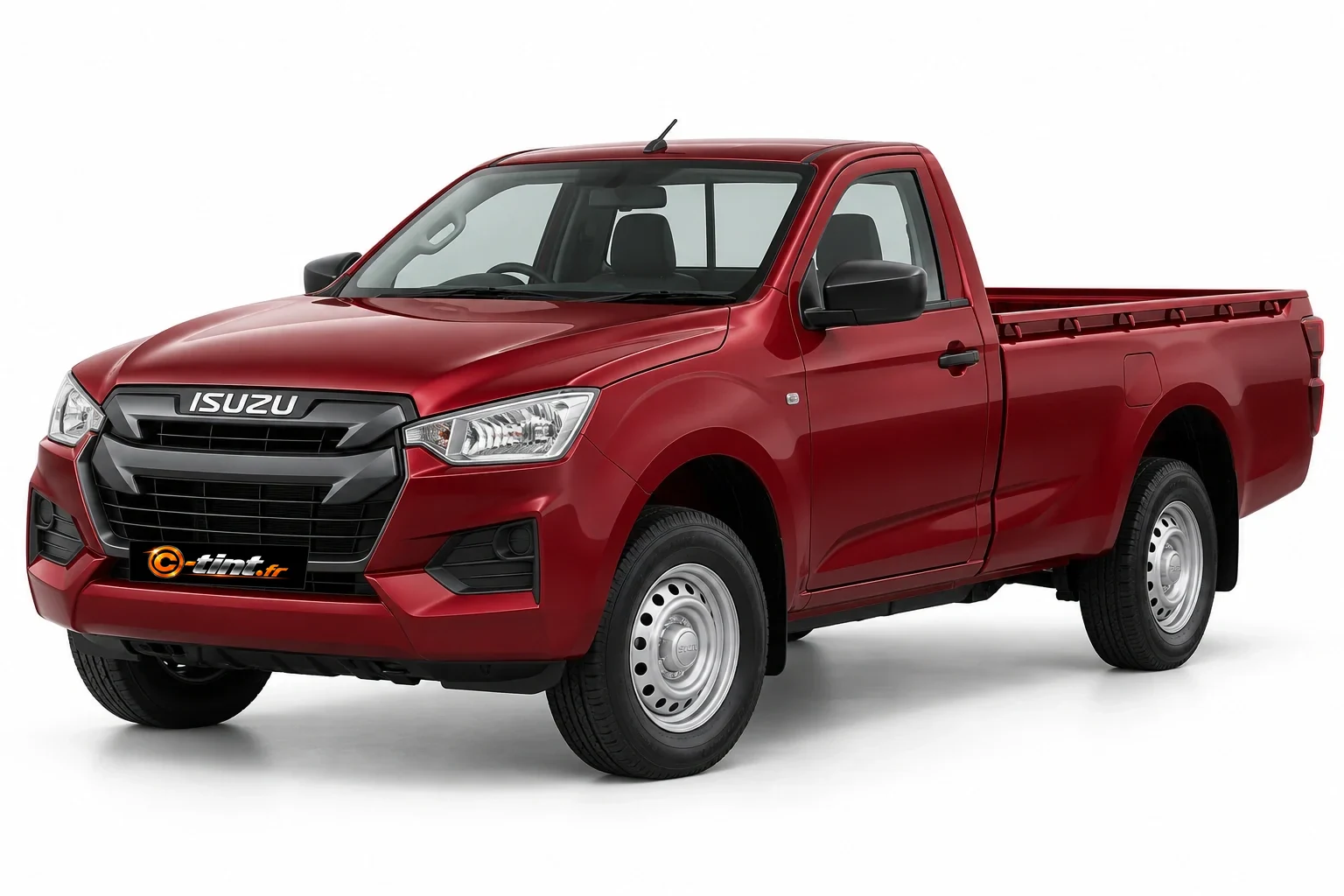 Isuzu D-Max N57 — Génération 3 — Simple Cab, Pick-up cabine simple 2 portes — vue trois-quarts avant