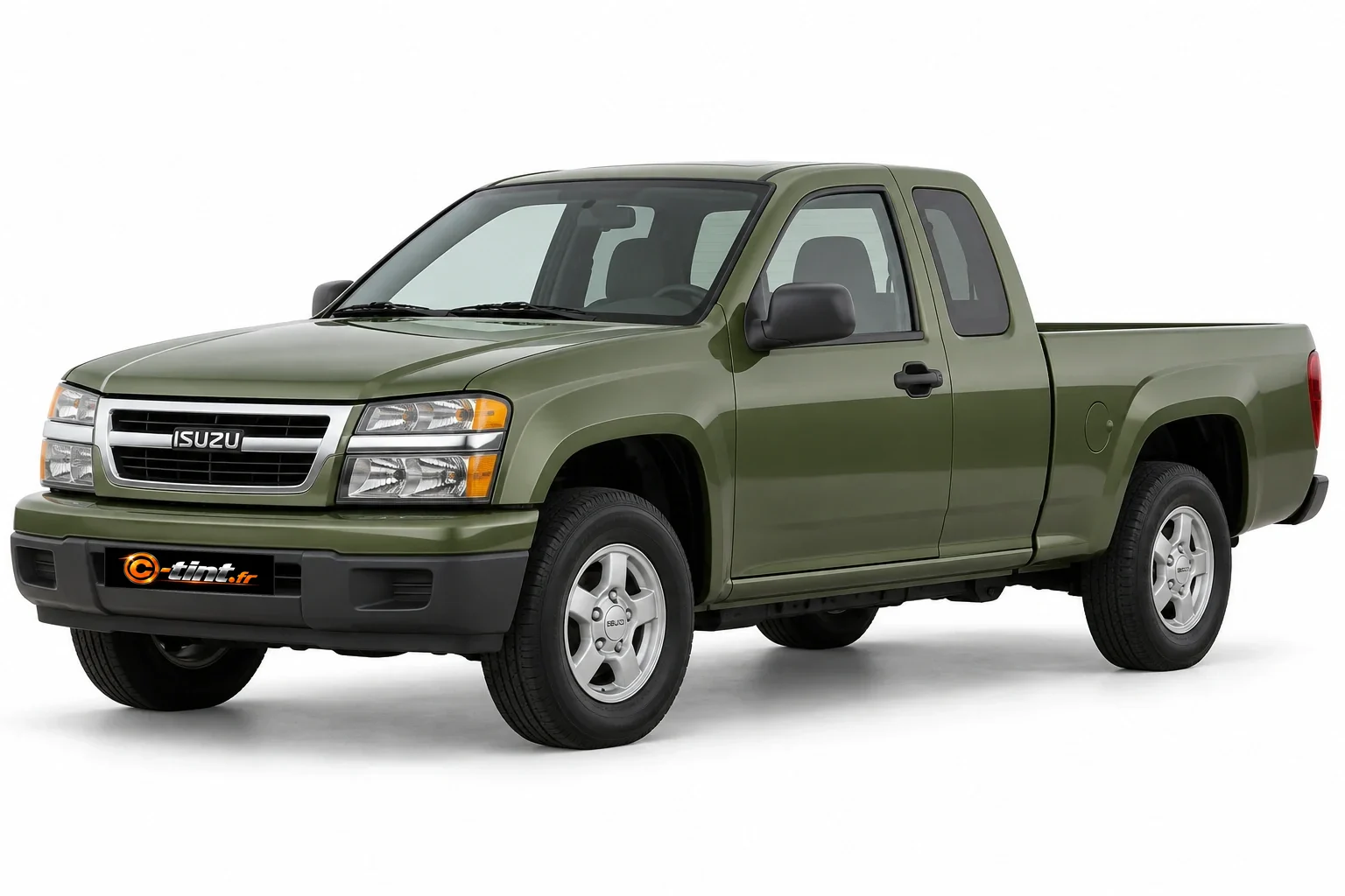Isuzu i-Series 2006–2008, Extended Cab, pick-up cabine allongée 2 portes — vue trois-quarts avant