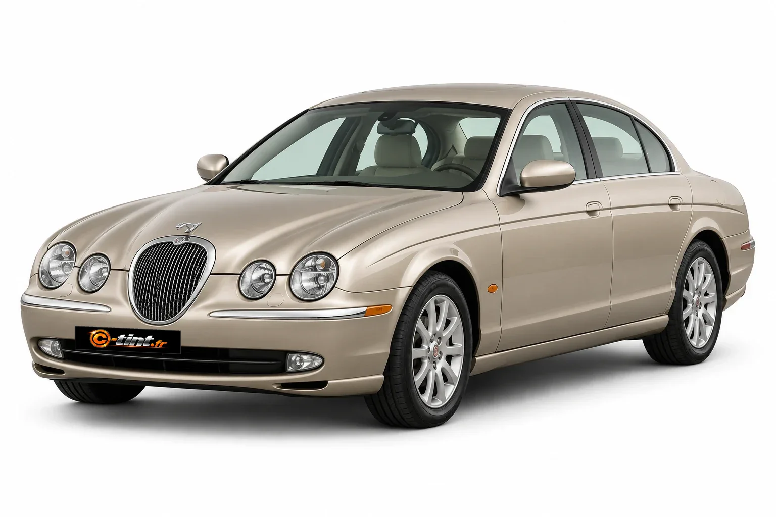 Jaguar S-Type X200 · Berline première phase · Berline 4 portes — vue trois-quarts avant