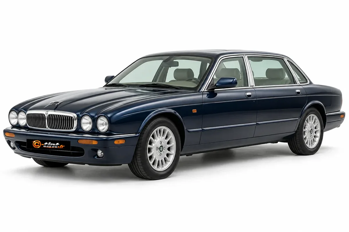 Jaguar XJ X308 · Berline longue · Berline longue 4 portes — vue trois-quarts avant