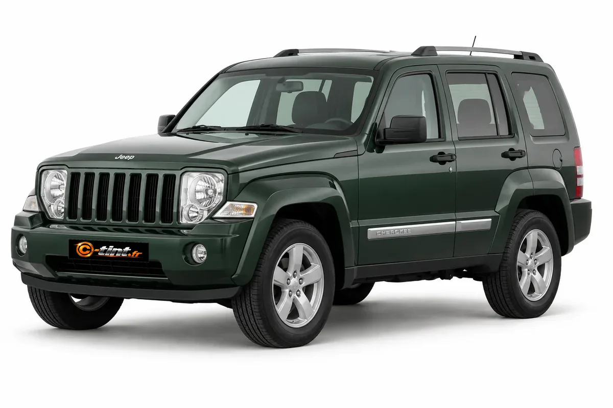 Jeep Cherokee KK · SUV 5 portes · SUV / 4x4 · 5 portes — vue trois-quarts avant