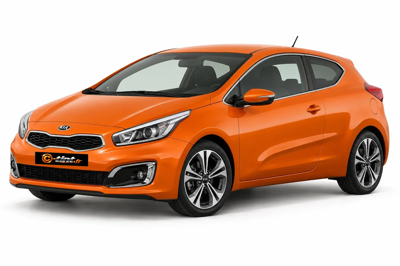 Kia Ceed JD · Génération 2 · pro_cee’d 3 portes · 3 portes — vue trois-quarts avant