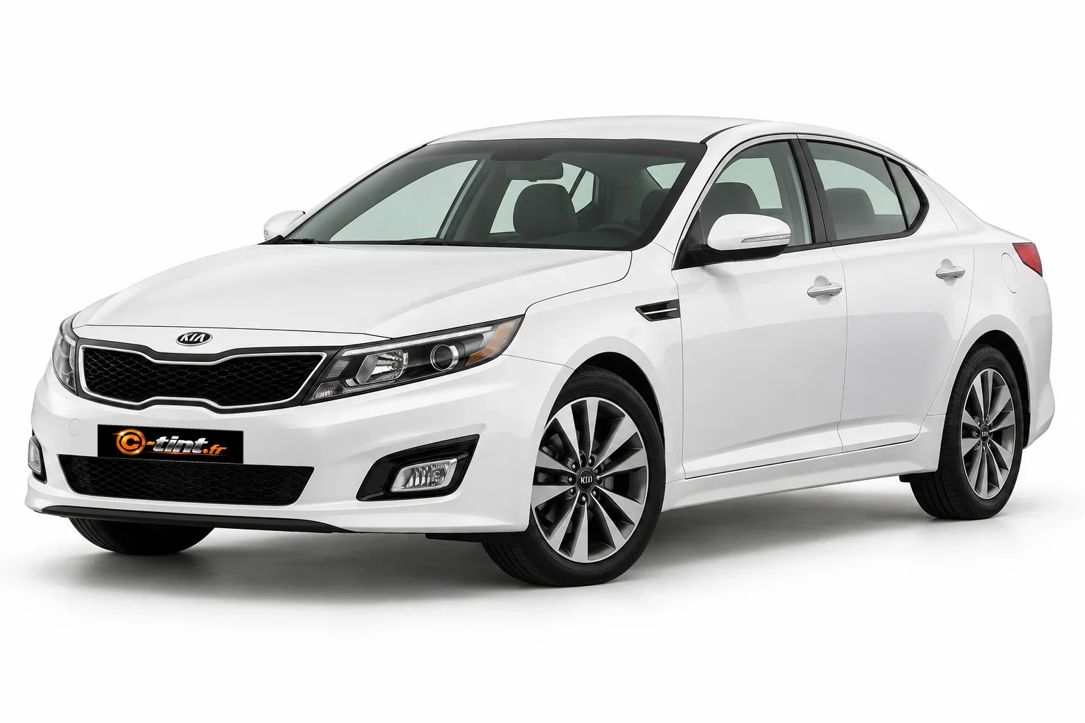 Kia Optima TF · Génération 3 · berline 4 portes · Berline · 4 portes — vue trois-quarts avant