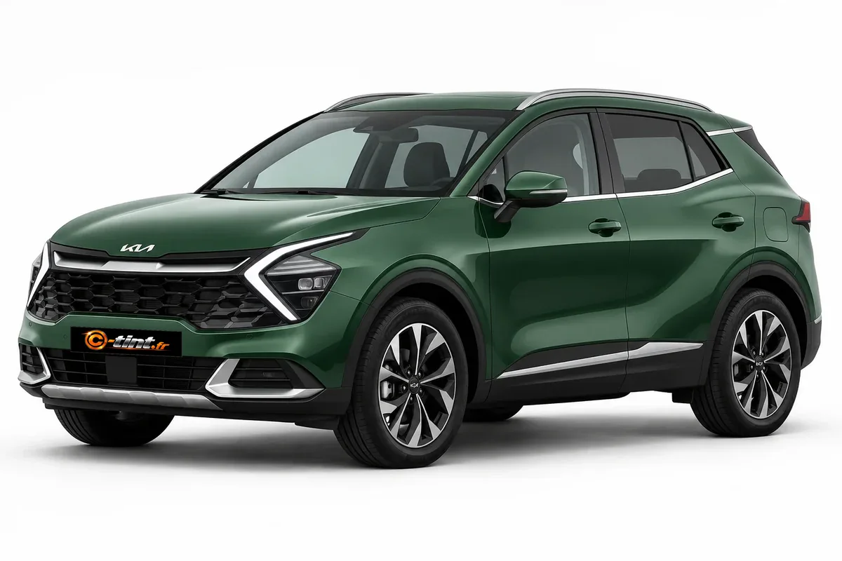 Kia Sportage NQ5 · Génération 5 · SUV européen court · SUV / 4x4 · 5 portes — vue trois-quarts avant