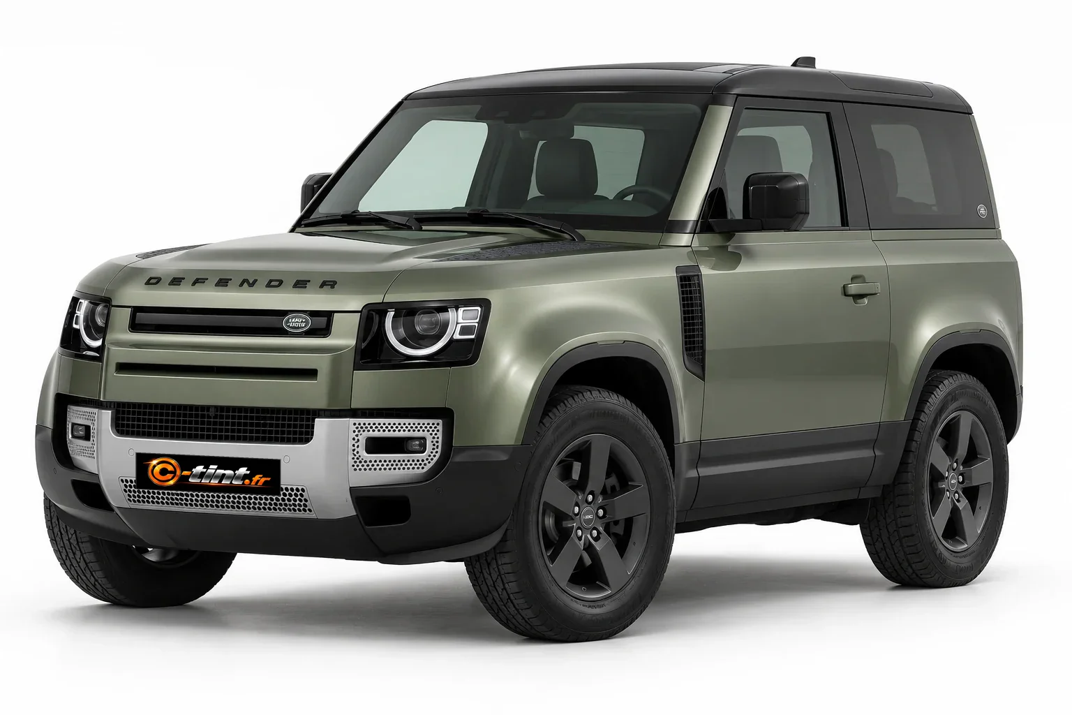Land Rover Defender L663 · Defender 90 court · 3 portes · SUV / 4x4 · 3 portes — vue trois-quarts avant