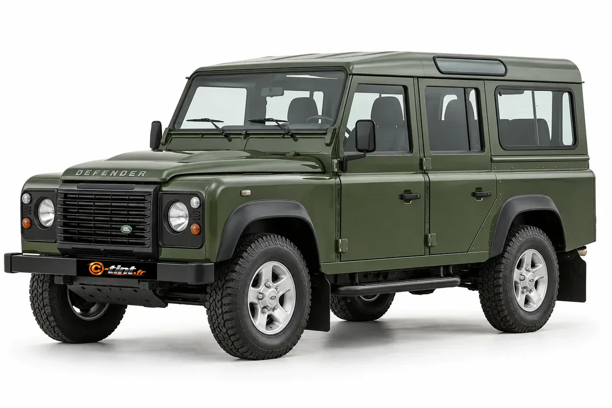 Land Rover Defender Defender classique · 110 · 5 portes · SUV / 4x4 · 5 portes — vue trois-quarts avant