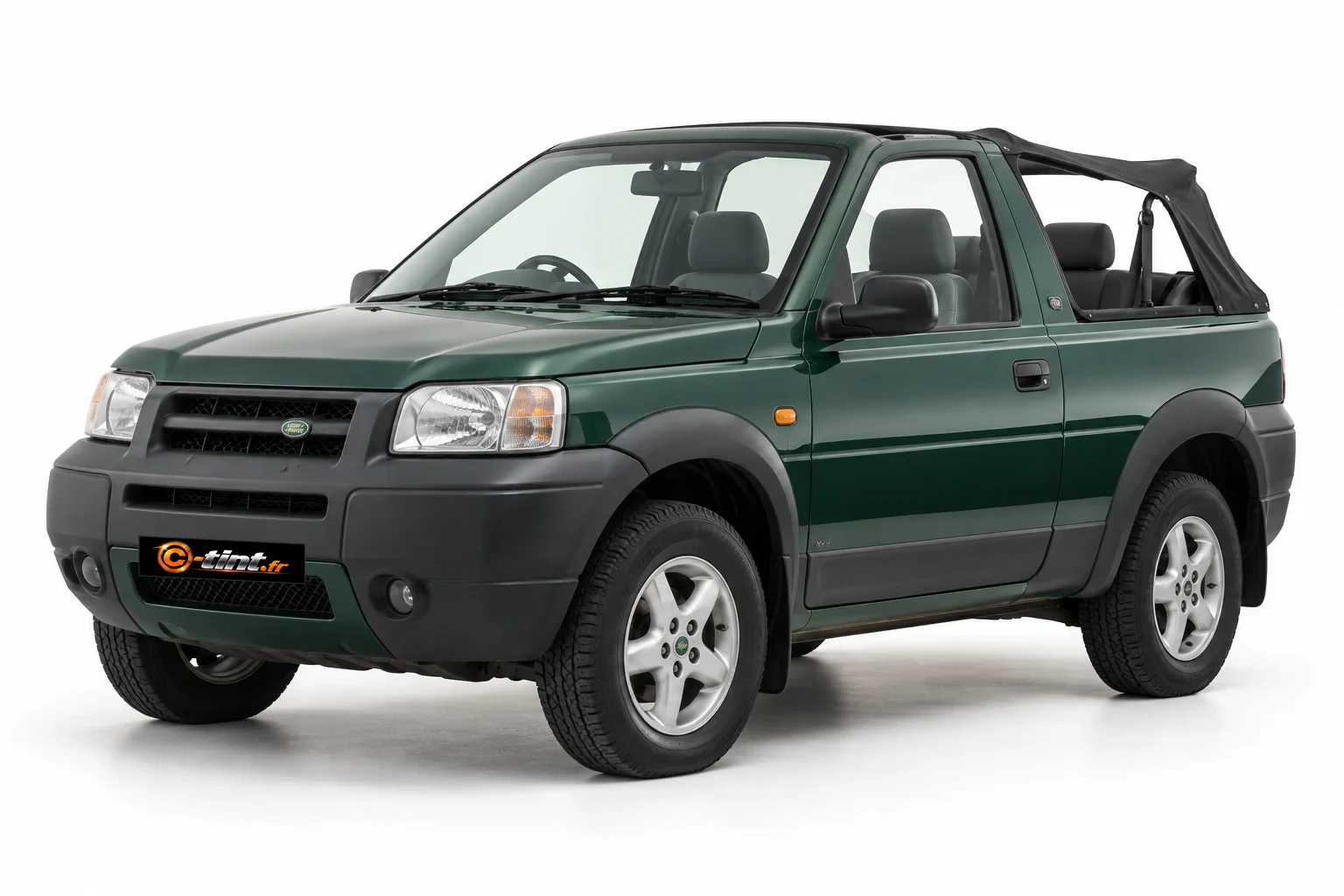 Land Rover Freelander LN · Freelander 1 · Softback · 2 portes · Softback découvrable · 2 portes — vue trois-quarts avant