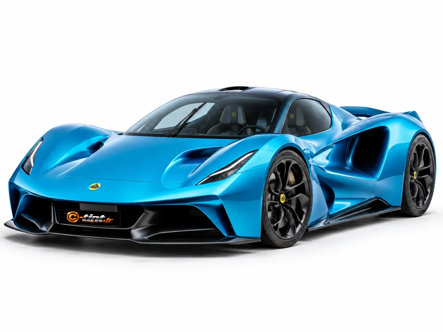 Lotus Evija Type 130 · hypercar électrique · Coupé · 2 portes — vue trois-quarts avant