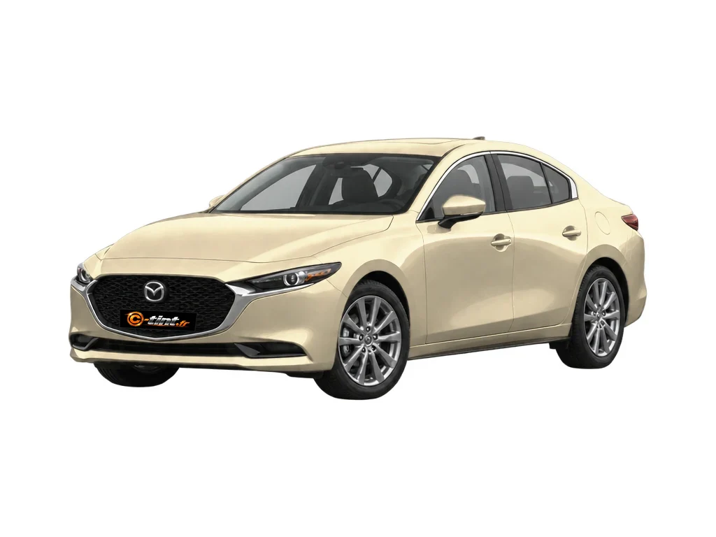 Mazda 3 BP — Génération 4 — Berline · Berline · 4 portes — vue trois-quarts avant