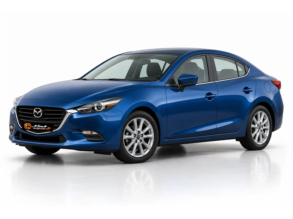 Mazda 3 BM / BN — Génération 3 — Berline · Berline · 4 portes — vue trois-quarts avant