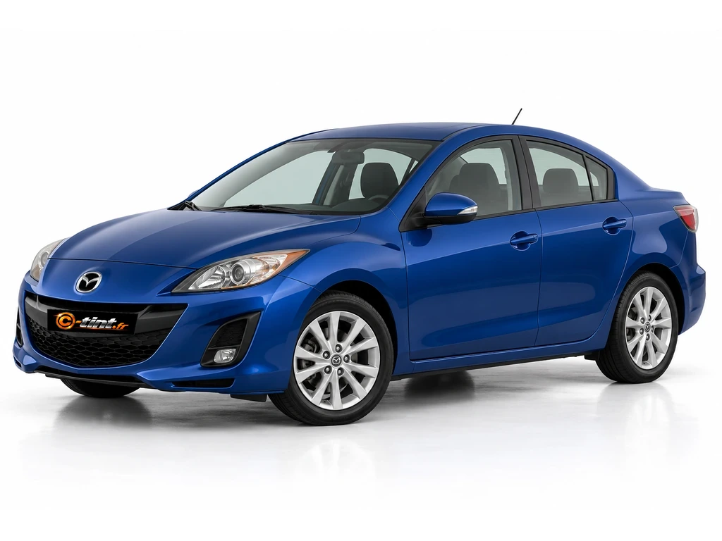 Mazda 3 BL — Génération 2 — Berline · Berline · 4 portes — vue trois-quarts avant