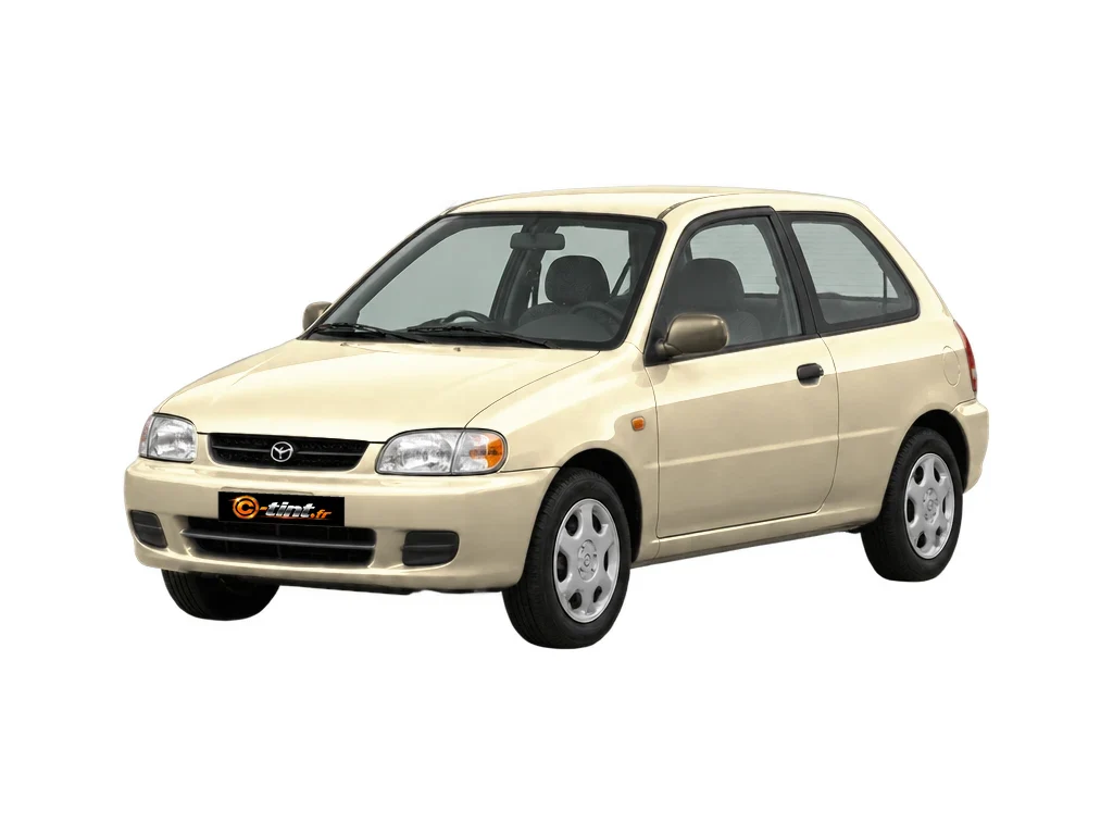 Mazda 121 JASM/JBSM · Carrosserie non libellée · 3 portes — vue trois-quarts avant