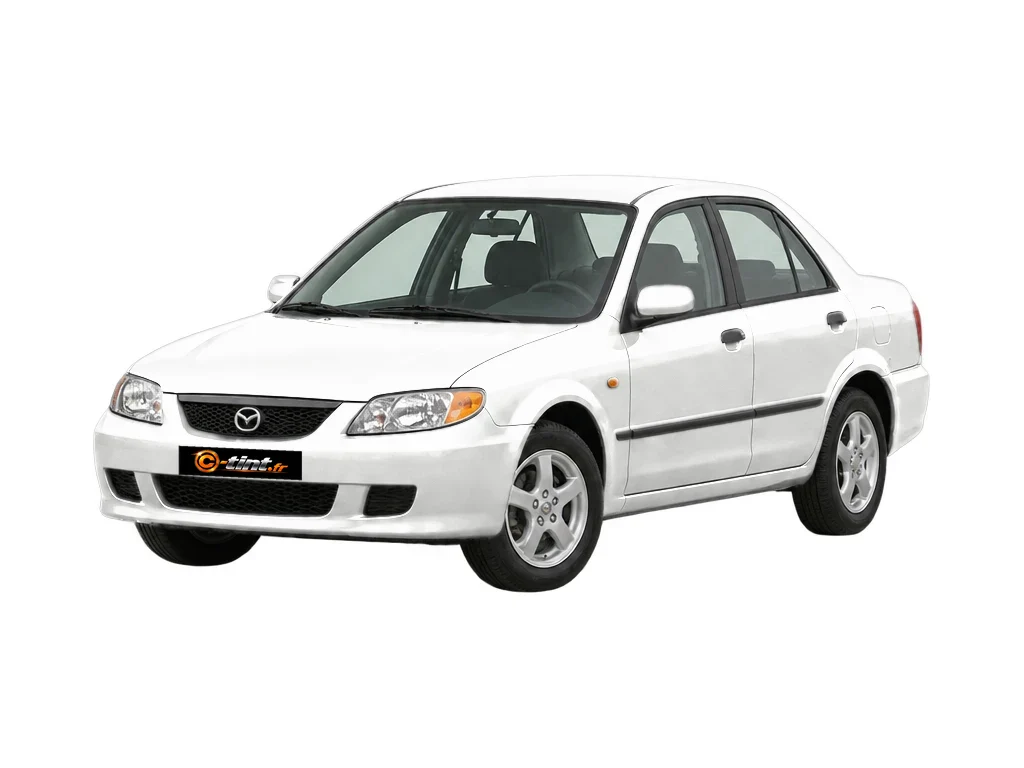 Mazda 323 BJ — Génération 8 — Berline · Berline · 4 portes — vue trois-quarts avant
