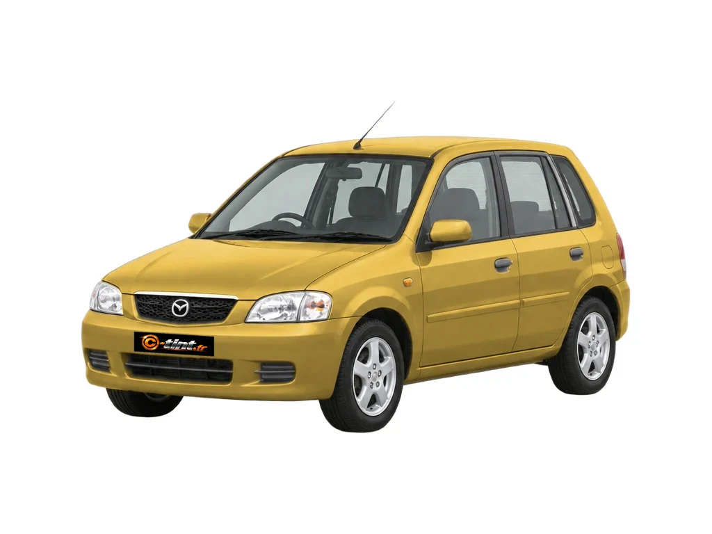 Mazda Demio DW — Génération 1 · Carrosserie non libellée · 5 portes — vue trois-quarts avant