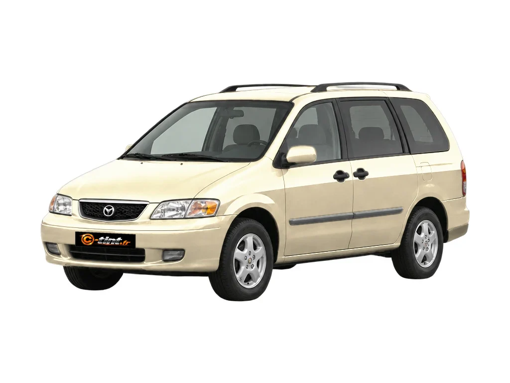 Mazda MPV LV — Génération 1 — (phase 2) · Carrosserie non libellée · 5 portes — vue trois-quarts avant