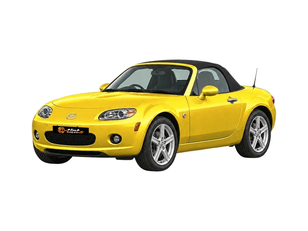 Mazda MX-5 NC1/NC1E — Génération 3 — Cabriolet — avec hard top · Cabriolet · 2 portes — vue trois-quarts avant