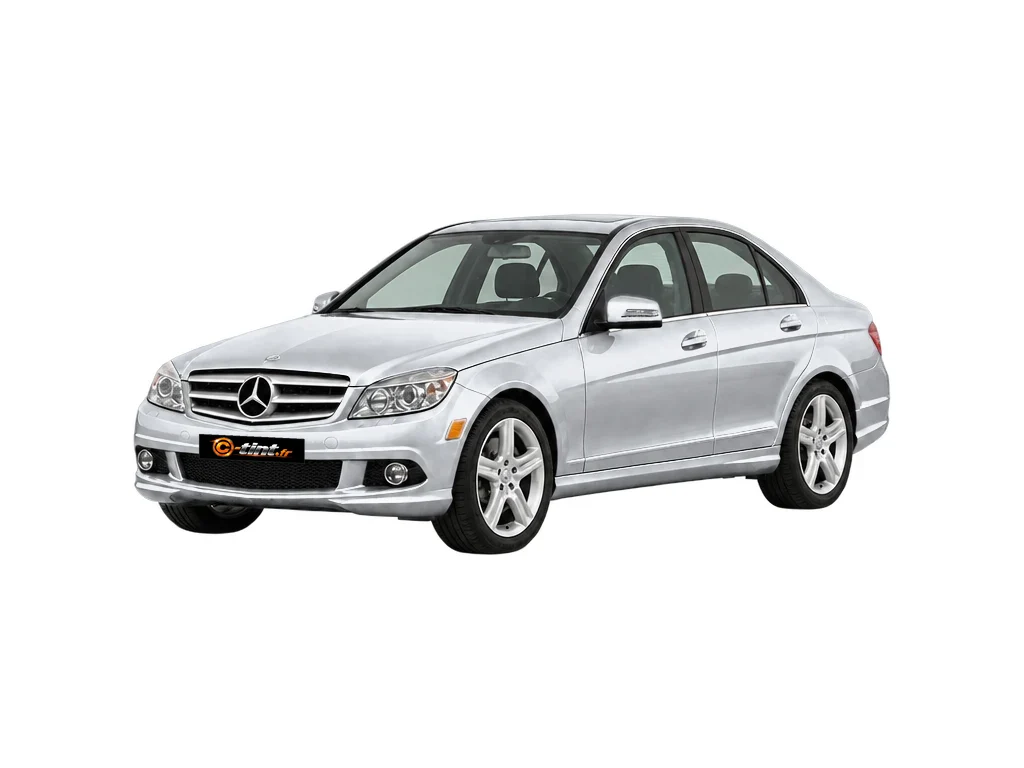 Mercedes-Benz Classe C W204 — Génération 3 — Berline · Berline · 4 portes — vue trois-quarts avant
