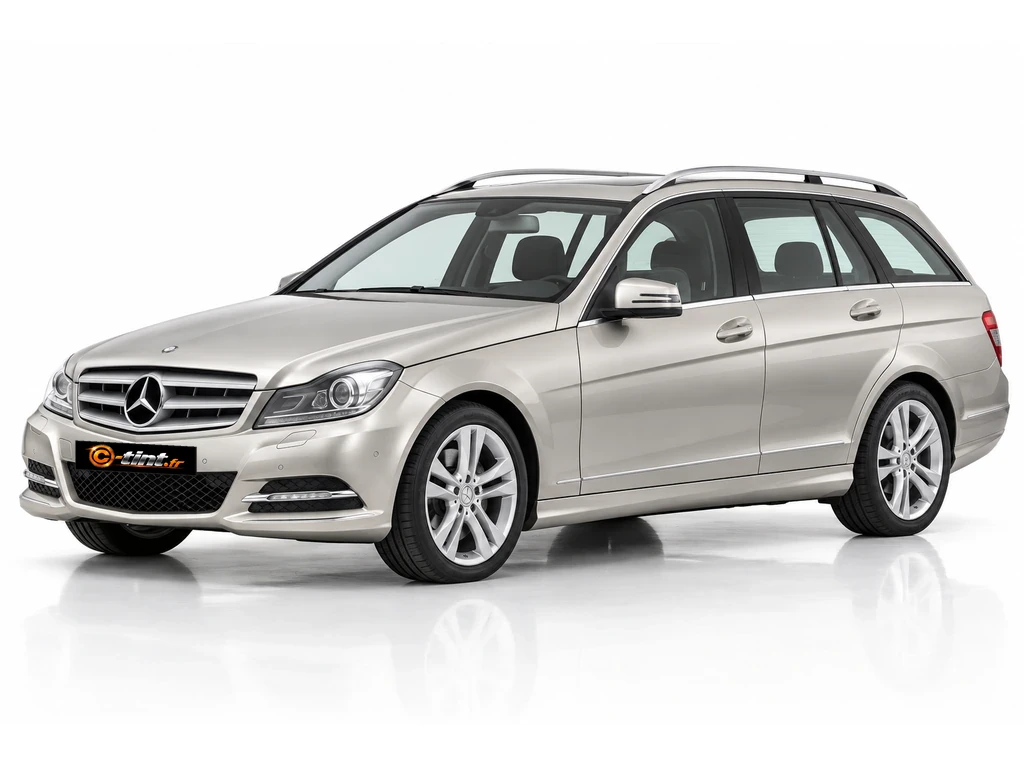 Mercedes-Benz Classe C S204 — Génération 3 — Break · Break · 5 portes — vue trois-quarts avant