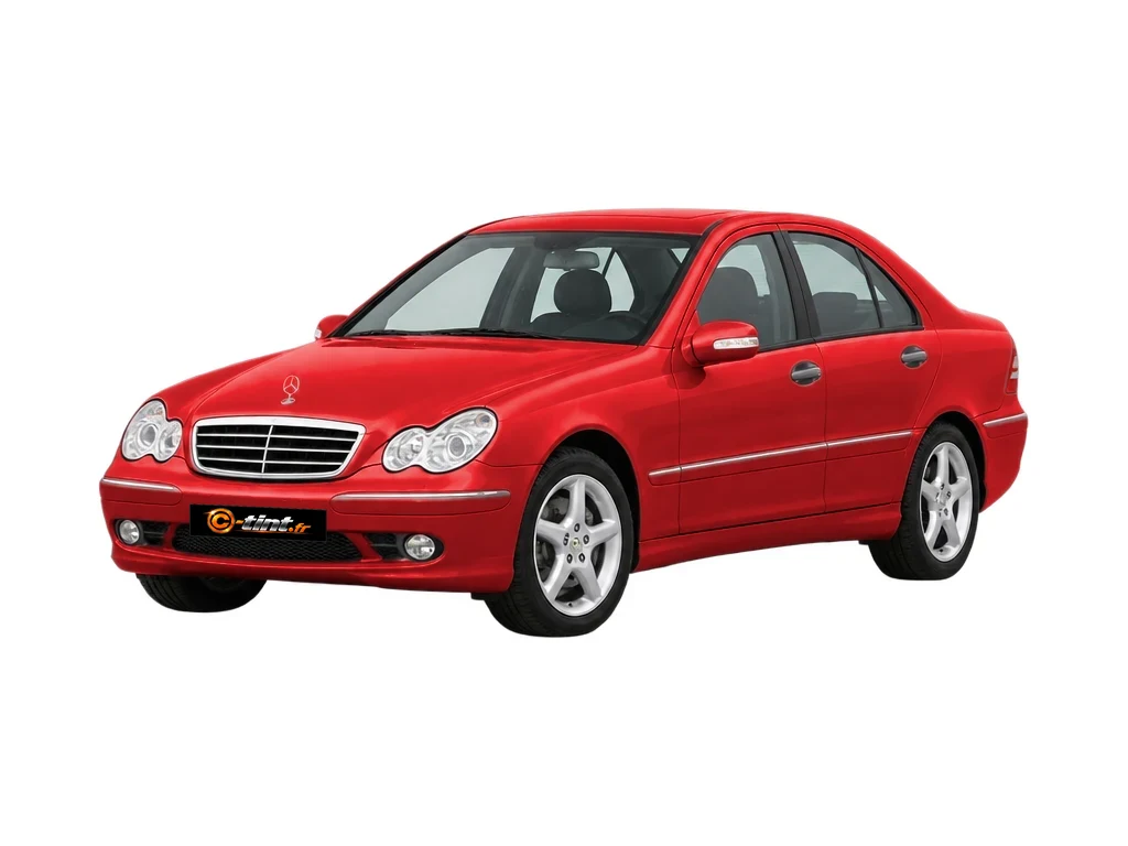 Mercedes-Benz Classe C W203 — Génération 2 — Berline · Berline · 4 portes — vue trois-quarts avant