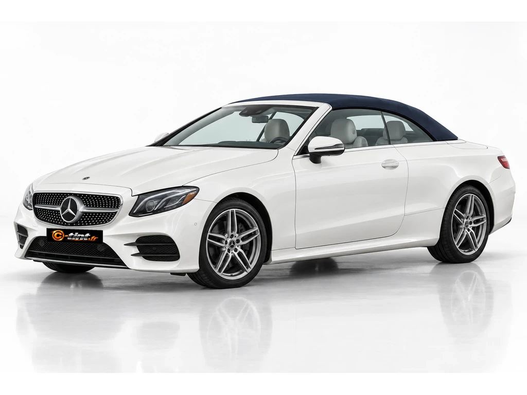 Mercedes-Benz Classe E A238 — Génération 5 — Cabriolet · Cabriolet · 2 portes — vue trois-quarts avant