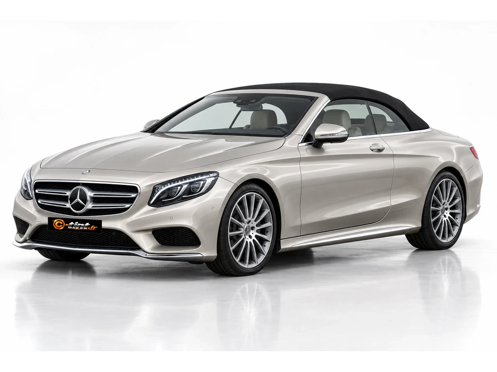 Mercedes-Benz Classe S A217 — Cabriolet · Convertible · 2 portes — vue trois-quarts avant