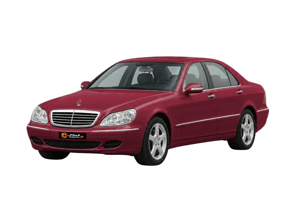 Mercedes-Benz Classe S W220 — Génération 3 — Courte Berline · Courte Berline · 4 portes — vue trois-quarts avant